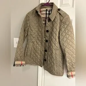 ジャケット BURBERRY Women Jackets 8104996 Grey Burberry Casual jacket - Grey - Women | 8104996 | thebs.com